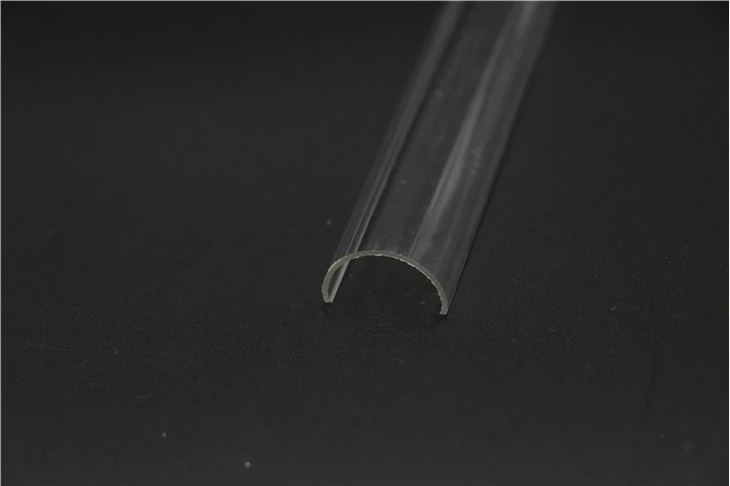 Plastic Extrusion Clear Pvc Square Tube